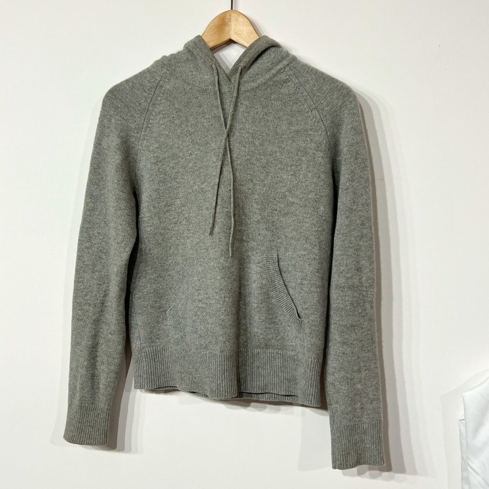 BANANA REPUBLIC - Grey Knit Cashmere Sweater Sweatshirt - Small